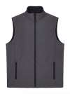 UC614 Printable Softshell Gilet Charcoal/Black colour image